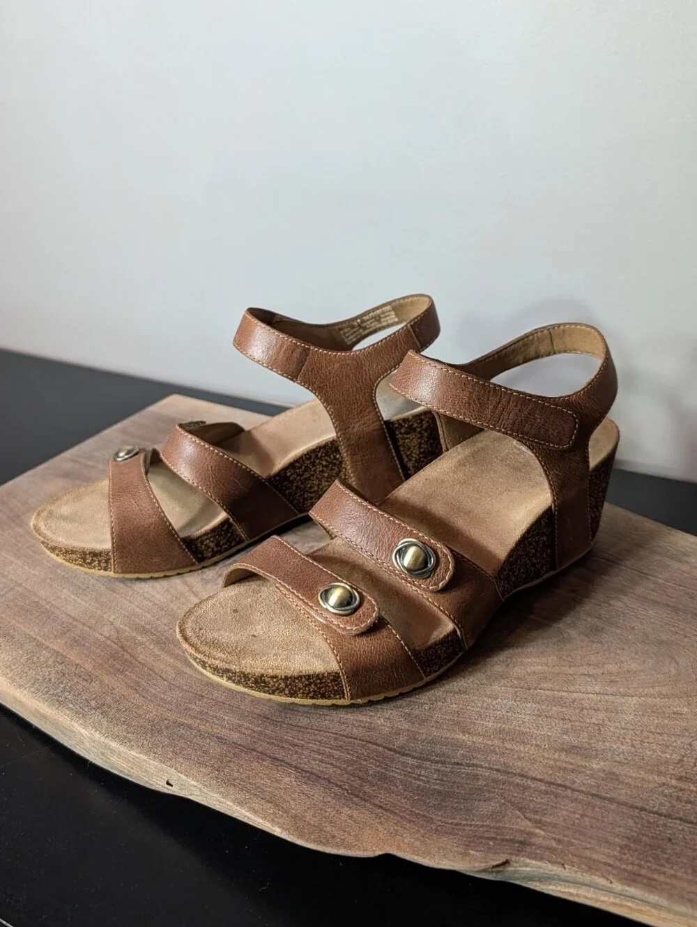 Dansko Savannah Wedge Sandal in Brown